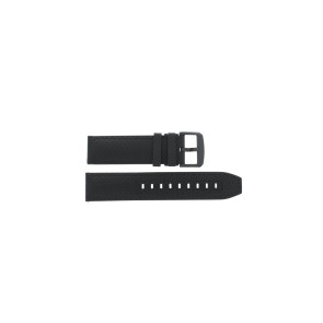 Watch strap Tissot T600047413 / T1354173705101A Leather Black 22mm