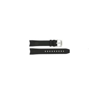 Tissot watch strap T055.417.A PRC 200 - T461 - T055417A  Rubber / plastic Black 19mm