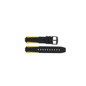 Watch strap Tissot T1114173720100 / T603040819 Silicone Black 18mm