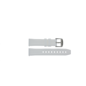 Watch strap Tissot T603047457 Rubber White 18mm