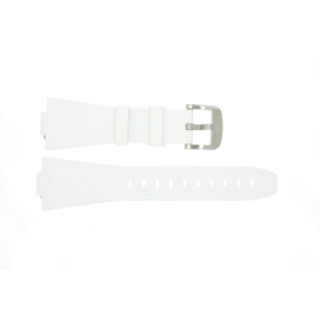 Watch strap Tissot T603048463 Rubber White 12mm