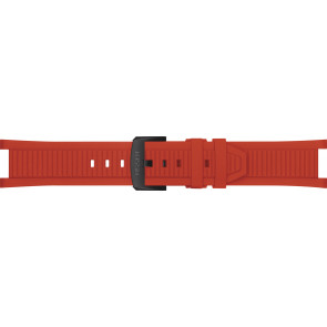 Watch strap Tissot T603048546 Rubber Red 14mm