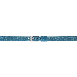 Watch strap Tissot LOVELY / T604048078 Plastic Blue 9mm
