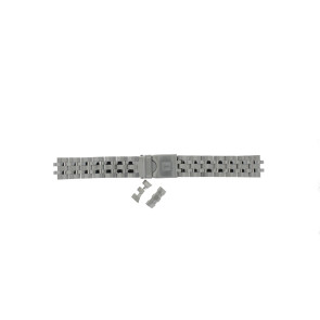Tissot watch strap T055.417.A PRC 200 - T605031423 Metal Silver 19mm