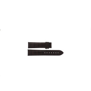 Tissot watch strap T019.430 Visodate - T610014569 Leather Brown 20mm