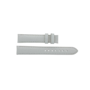 Watch strap Tissot T600027414 / T00730916 / T610027415 / Generosi-t Leather White 15mm