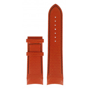 Watch strap Tissot T600030665 / T610030667 Leather Orange 24mm