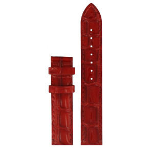 Watch strap Tissot T610031524 Leather Red 16mm