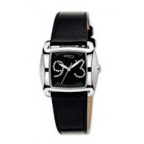 Watch strap Breil TW0216 Leather Black 20mm