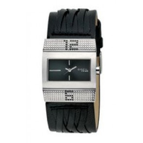 Watch strap Breil TW0461 Leather Black 30mm