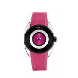 Watch strap Breil TW0550 Silicone Pink 21mm
