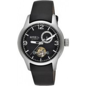 Watch strap Breil TW0776 Leather Black