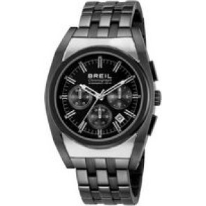 Watch strap Breil Tw0925 Steel Black