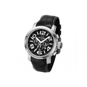 Watch strap TW Steel TWB110L Leather Black 22mm