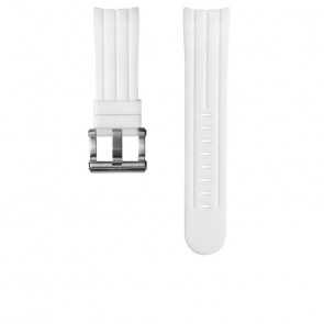 TW Steel watch strap TWB132L / TW132L  Silicone White 22mm