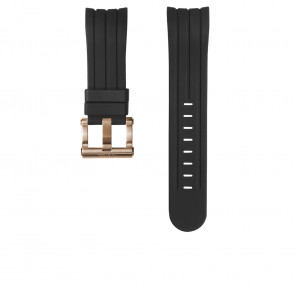 Watch strap TW Steel TWB138 / TW138 Silicone Black 22mm