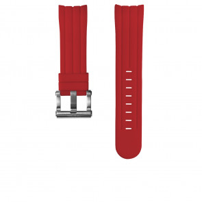 Watch strap TW Steel TWB163 Silicone Red 24mm