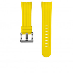 Watch strap TW Steel TWB165 Silicone Yellow 24mm