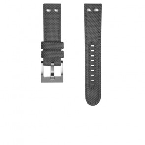 TW Steel watch strap TWS604 Textiles Grey 24mm + grey stitching