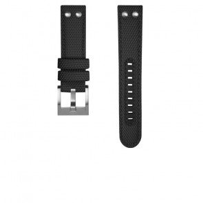 Watch strap TW Steel TWS607 Textiles Black 22mm