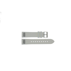 Watch strap Guess W0045L1 / Frontier Silicone White 20mm