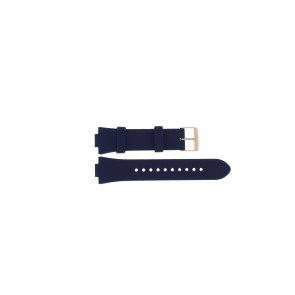 Watch strap Guess W0149L5 Silicone Blue 11mm