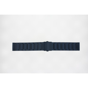 Watch strap Guess W0377G4 Steel Blue 22mm