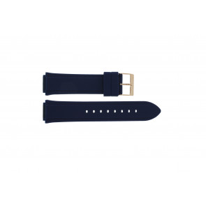 Watch strap Guess W0571L1 Silicone Blue 18mm
