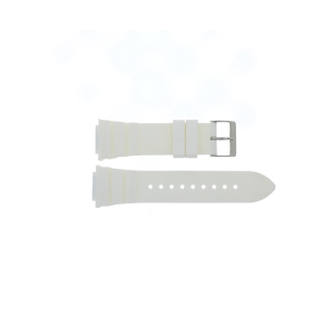 Watch strap Guess W0947L2 / Starlight Silicone White 20mm