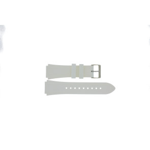 Watch strap Guess W0979L1 / Retro Pop Rubber White 20mm