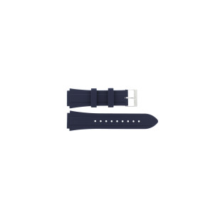 Watch strap Guess W0979L4 / Retro Pop Rubber Blue 20mm