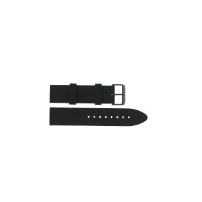 Watch strap Guess W1055G1 / Atlas Silicone Black 22mm