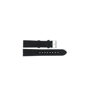 Watch strap Guess W1130G1 / Watson Leather Black 20mm