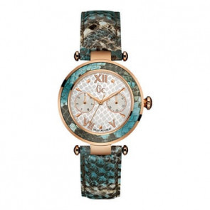 Guess watch strap Y09002L1 Leather Multicolor + default stitching