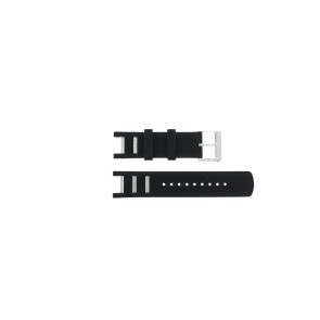 Watch strap GC watches Y54002G2 / Y54002G2MF Silicone Black 14mm