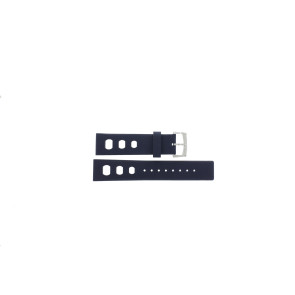 Watch strap Zodiac ZO2242 Rubber Blue