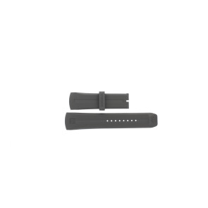 Watch strap Zodiac ZO8009 Rubber Grey 24mm