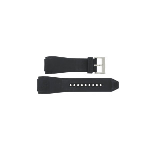 Watch strap Zodiac ZO8505 / ZO8506 Rubber Black 28mm