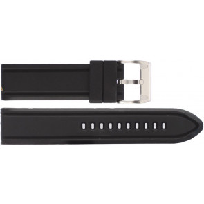 Watch strap Fossil AM4161 / AM4163 Rubber Black 22mm