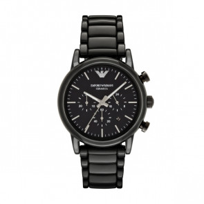 Watch strap Armani AR1507 Ceramics Black