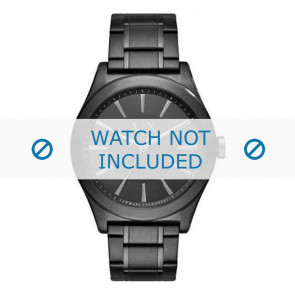 Armani watch strap AX2322 Metal Black