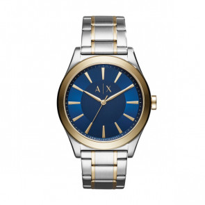 Armani Exchange watch strap AX2332 Stainless steel Stainless steel 22mm