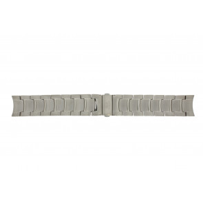 Boccia watch strap 3776-04 Titanium Silver 21mm