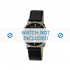 Boccia watch strap 3154 Leather Black 16mm 
