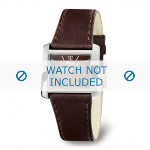 Boccia watch strap 3155-02-BO3155-02-40 Leather Brown 22mm + brown stitching