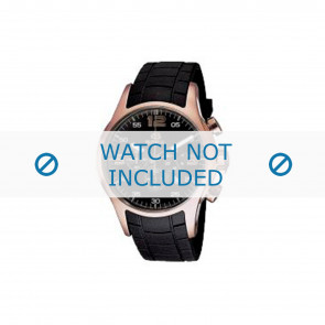 Breil watch strap BW0168 Rubber Black