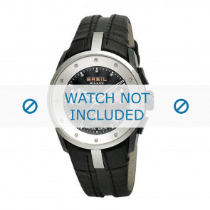 Breil watch strap BW0435 Leather Black