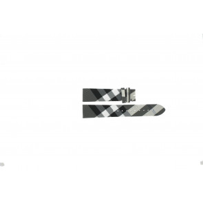 Watch strap Burberry BU1377 / BU1378 Leather Multicolor 20mm