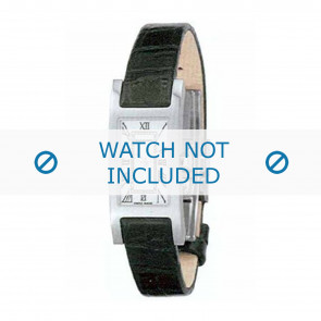 Burberry watch strap BU1001 Leather Black