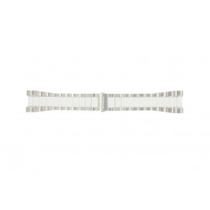Breil watch strap BW0224 Steel White 27mm 